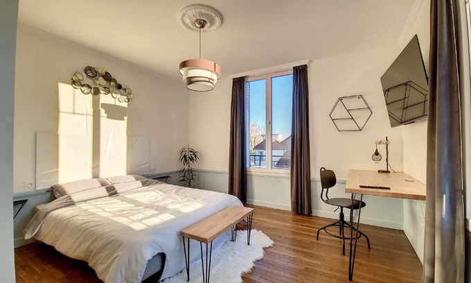 Troyes Apartamento | Appart spacieux et lumineux à 5 min de la gare