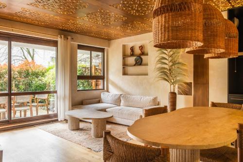 Republique–Point-du-Jour Apartamento | Appart with Garden - 15 min from Eiffel Tower