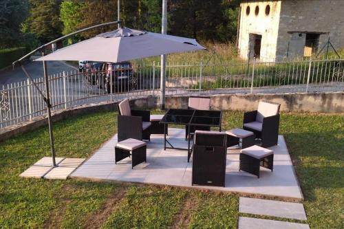 Esino Lario Apartamento | Appartamento Bigallo, Garden View