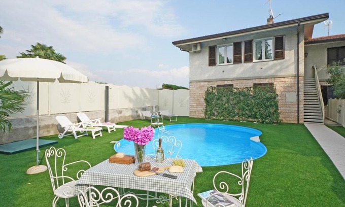 Villaggio Sanghen Apartamento | Appartamento Jessica con piscina privata
