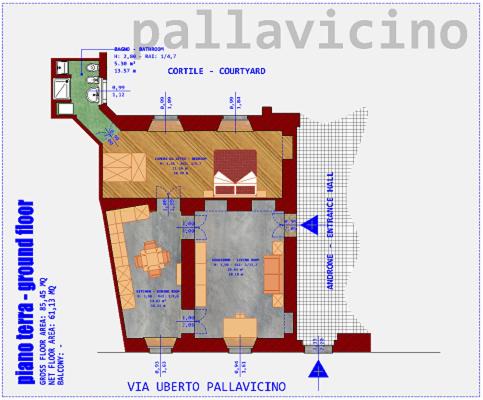 Cremona Apartamento | Appartamento PALLAVICINO nel centro storico di Cremona
