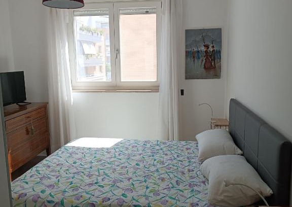 Quartiere XXI Pietralata Apartamento | Appartamento per 4, Metro B Monti Tiburtini, AC, Wi-Fi