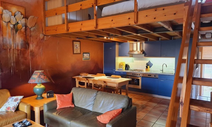 The Ardennes Apartamento | Apartamento-Clásico-Baño privado con ducha-Vista a la Piscina