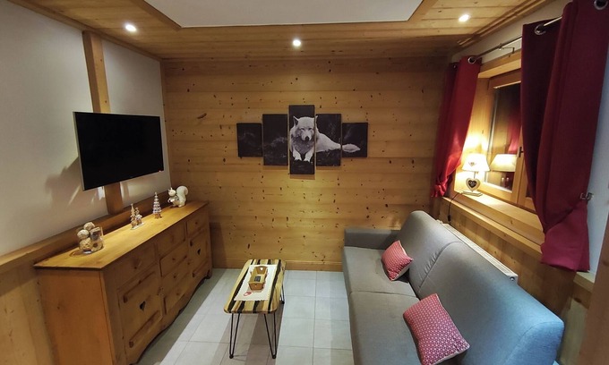 Champagny-en-Vanoise Apartamento | Apartamento nuevo para 4 personas Champagny en Vanoise / La Plagne.
