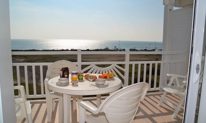 Chateau-d'Olonne Apartamento | A104 Font de mer-Apartamento-Apartamento-Baño con bañera-Balcón