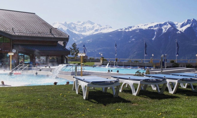 Ovronnaz Apartamento | Appartement à la Montagne Dans Centre Thermal et spa