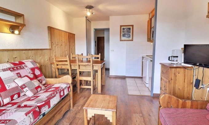 La Perriere Apartamento | Appartement à La Tania, 25m², 4 pers, skis aux pieds, proche centre et remontées mécaniques - FR-1-182A-16