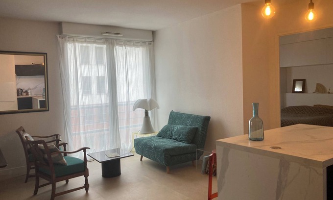 Pont des Demoiselles-Montaudran-La Terrasse Apartamento | Appartement à montaudran avec parking en sous sol, ascenseur, terrasse