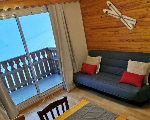 Allos Apartamento | Appartement 1 chambre, calme, vue dégagée, La Foux