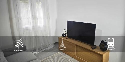 Athis-Mons Apartamento | Appartement 10min Aéroport ORLY