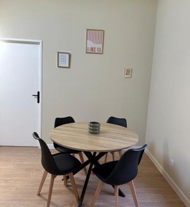 Saint-Etienne Apartamento | Appartement 2 chambres gare chateaucreux