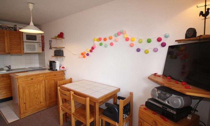 Auris Apartamento | Appartement 2 Pièces avec Balcon à 400m des Pistes, Parking Gratuit - FR-1-297-161