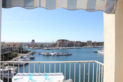 Port Rive Gauche Apartamento | Appartement 2 pièces cabine - Gruissan GN580-033