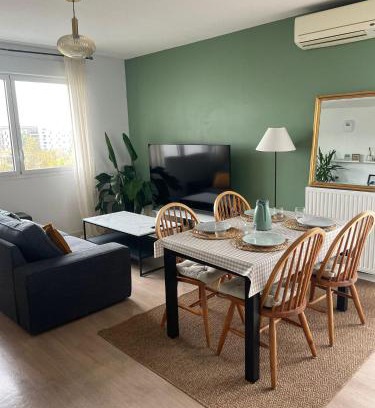 Quartier du Lac Apartamento | Appartement 3 chambres, Terrasse, Parking, Clim'