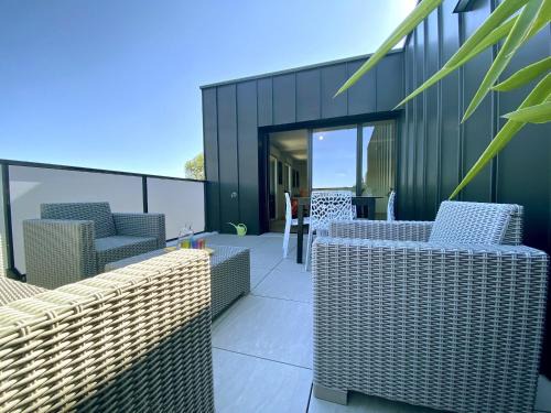 Monts Apartamento | Appartement 3 pièces avec terrasse, proche plage, parking, ascenseur – Pornichet - FR-1-306-1226