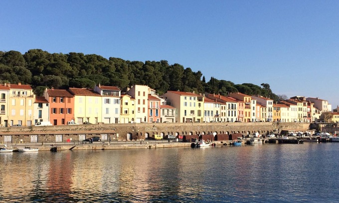 Port-Vendres Apartamento | Appartement 3 Wifi, Clim, vue Latérale du Port,10 mn Plage, 3 mn du Centre