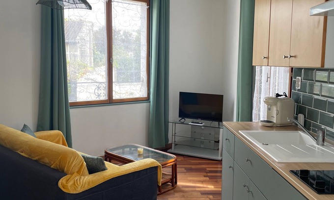 Langrune-sur-Mer Apartamento | Appartement 35 m2 1er Étage Maison de Ville a 300 m de la mer