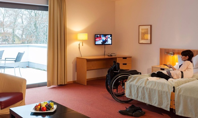 Rheinsberg Apartamento | Appartement 352+353, 57qm, 1 Wohn-/schlafzimmer, Max. 4 Pers
