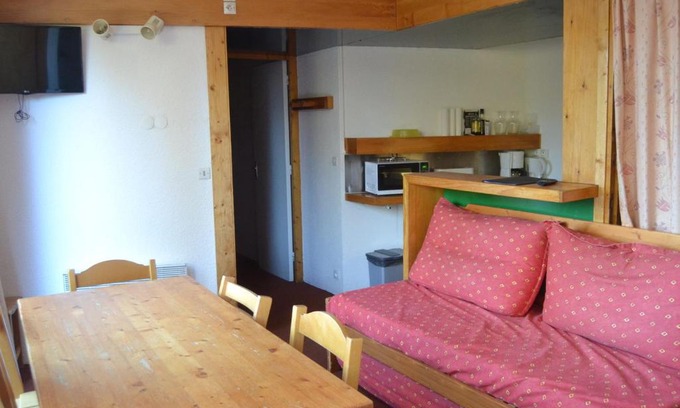 Arc-1800 Apartamento | Appartement 3P, 7 pers, proche pistes et commerces, cœur du village, Arc 1800 - FR-1-411-698