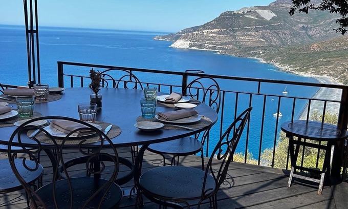 Asco Apartamento | Appartement 4/6 Pers Dans Maison de Village , Grande Terrasse, vue Montagne