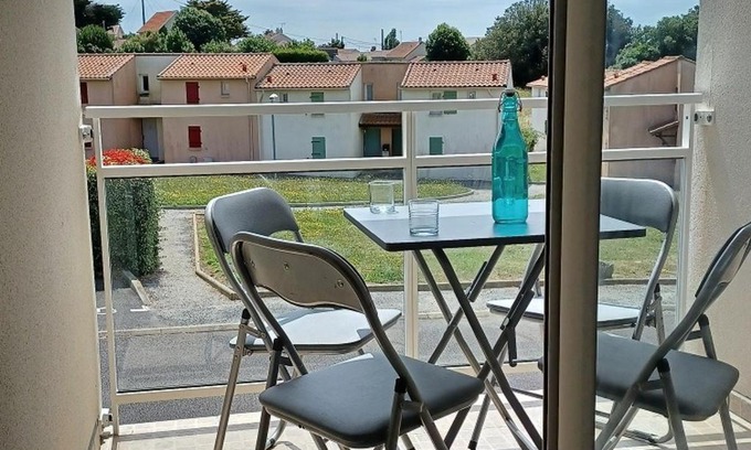 La Bernerie-en-Retz Apartamento | Appartement 4 Pers. avec Piscine, à 200m Plage – Parking Privé – La Bernerie-en-Retz - FR-1-612-103