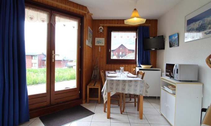 Lanslevillard Apartamento | Appartement 4 pers avec terrasse, près des pistes et commerces, Val Cenis Le Haut - FR-1-508-206