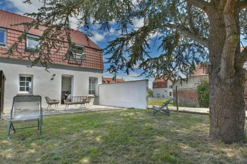 Cucq Apartamento | Appartement 4 personnes entrée le Touquet avec terrasse et jardin