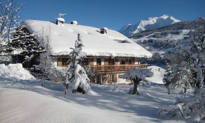 Demi-Quartier Apartamento | Appartement 50m2 Megève/demi-quartier, vue Mt Blanc, Atelier D'artiste Rénové