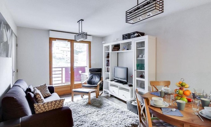 Sers Apartamento | Appartement 6 personnes avec parking et wifi à Barèges - FR-1-403-78