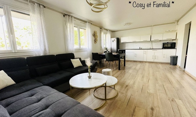 Ermont Apartamento | Appartement 70m2 Cosy Famillial à Ermont