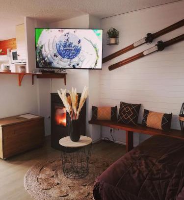 Allos Apartamento | Appartement 8 couchages 45 m2 tout confort à la foux d'allos