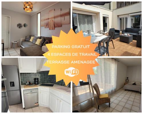 Cergy Apartamento | Appartement 8 Pers - Grande Terrasse -Cergy Centre