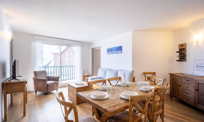Germ Apartamento | Appartement 8 pers. Peyragudes avec piscine et proche des pistes - FR-1-695-27