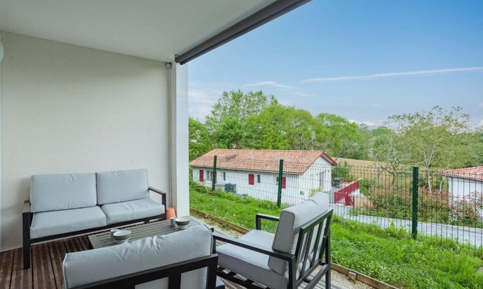 Arcangues Apartamento | Appartement Arcangues, 2 pièces, 4 personnes - FR-1-3-509