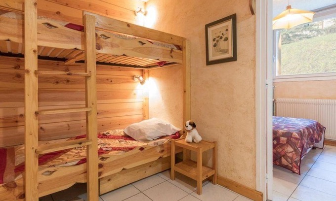 Saint-Chaffrey Apartamento | Appartement au pied des pistes avec jardinet - 2 pièces, 6 pers - Chantemerle, Serre-Chevalier - FR-1-330E-36