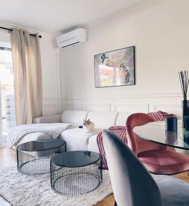 Vitry-sur-Seine Apartamento | Appartement avec Jardin à 13min de Paris