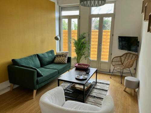 Patrotte Metz-Nord Apartamento | Appartement avec terrasse Salle de sport et 3 chambres