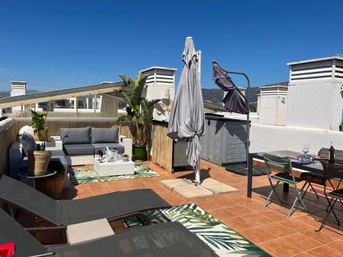 Santa Margarida Apartamento | Appartement avec terrasse sur le toit vue mer