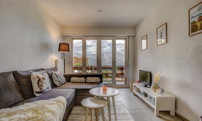 La Tzoumaz Apartamento | Appartement Bellevue 211 - La Tzoumaz, 4 Vallees