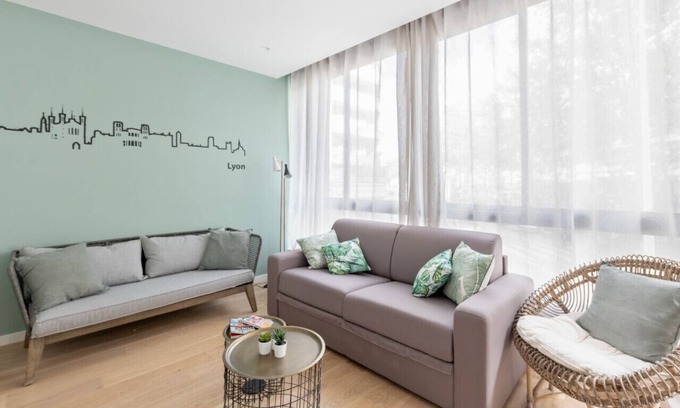 Monplaisir Apartamento | Appartement Céladon - Welkeys