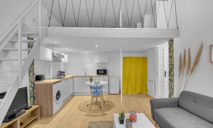 Saint - Michel Apartamento | Appartement Calme et Cosy Dans le Centre Ville