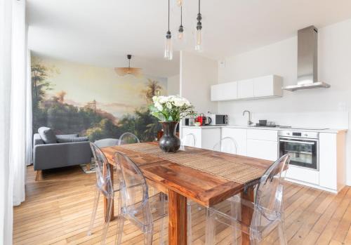 Nantes Centre Apartamento | Appartement Central et Calme avec Magnifique Vue