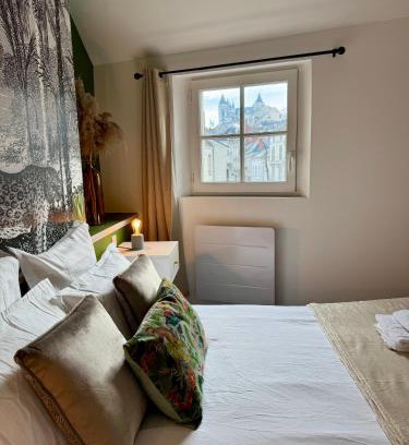 Saumur Apartamento | Appartement centre ville climatisé vue Château
