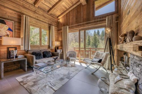 Le Planellet Apartamento | Appartement Chalet à Megève