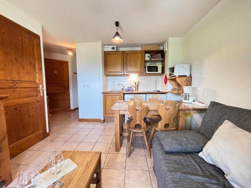 Flumet Apartamento | Appartement chaleureux au pied des pistes avec parking, pour 4-6 personnes - FR-1-505-61