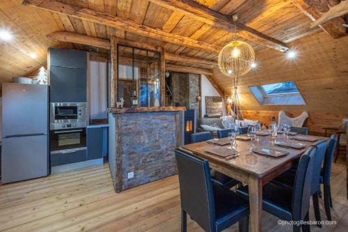 Orcieres Apartamento | Appartement charmant à Orcières avec vue sur montagne