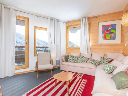 Avoriaz Apartamento | Appartement charme 2 pièces cabine avec balcon, cheminée et Wifi à Avoriaz - FR-1-314-191