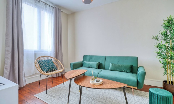 Aulnay-sous-Bois Apartamento | Appartement Cosy à 15 mn de Paris et de L'aéroport CDG