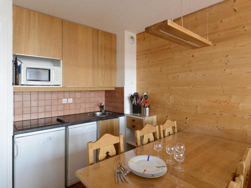 Belle Plagne Apartamento | Appartement confortable skis aux pieds, balcon, animaux admis, Belle Plagne - FR-1-181-1182