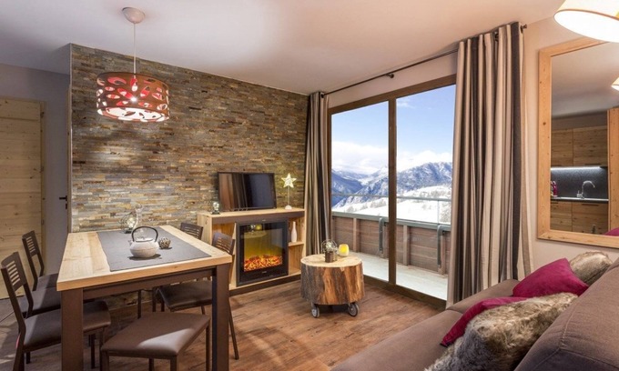 Les Boisses Condominio | Appartement Confortable pour la Famille + Cheminée | Excelente para Vos Prochaines Vacances de Ski